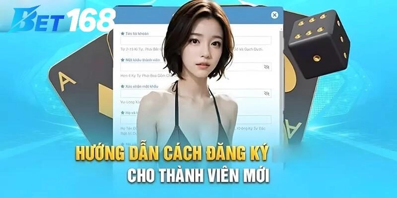Quy trình đăng ký và đăng nhập tại Bet168